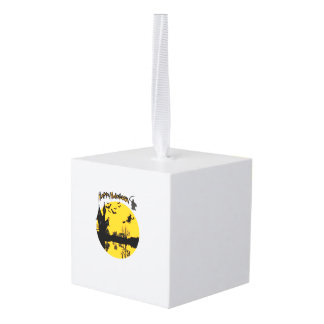 gelukkig halloween t-shirt kubus ornament