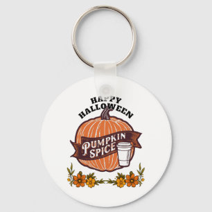 Gelukkig Halloween T-Shirt Sleutelhanger