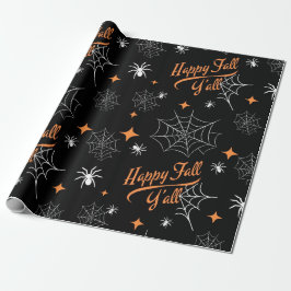 Gelukkig Halloween Thanksgiving Herfst Autumn Gesc Cadeaupapier