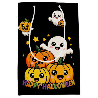 Gelukkig Halloween Trick or Treat Candy Tote Zak Medium Cadeauzakje