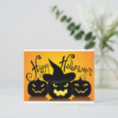 Gelukkig Halloween Witchy Poo Briefkaart (Staand voorkant)