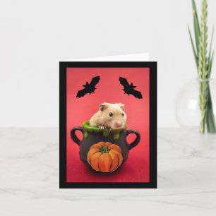Gelukkig Hammie Halloween Kaart