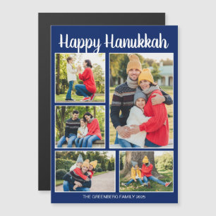 Gelukkig Hanukkah familie foto collage magneet kaa