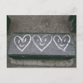 Gelukkig hart briefkaart (Voorkant)