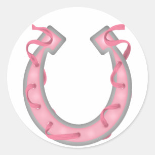 Gelukkig Hoefijzer - SRF Ronde Sticker