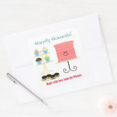 Gelukkig Homemade Large Baking Sticker (Envelop)