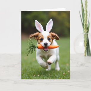 Gelukkig Hond Fun Dag Kaart