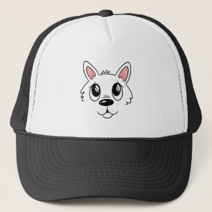 Gelukkig Hondengezicht Trucker Pet