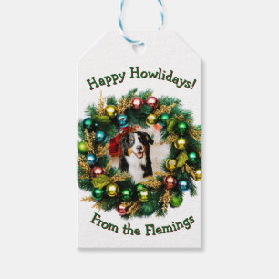 Gelukkig Howlidays Fotokaart Cadeaulabel