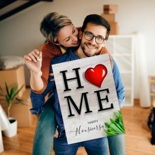 Gelukkig huisjubileum huisjubileum verwijzingskaar kaart
