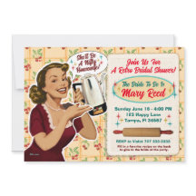 Gelukkig huisvrouw Vrijgezellenfeest uitnodigen / 