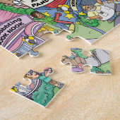 Gelukkig Hullabaloo Hollows Nieuwjaarsdag Legpuzzel (Zijkant)