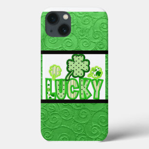 Gelukkig Iers telefoonhoesje iPhone 13 Hoesje