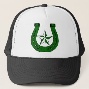 gelukkig ierse hoefijzer trucker pet