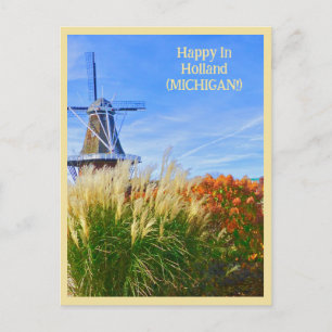 Gelukkig in Nederland (MICHIGAN) Briefkaart