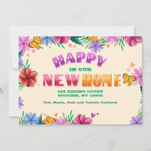 Gelukkig in onze nieuwe mededeling over de verhuiz kaart