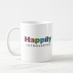 Gelukkig Introverted Coffee-Mok Koffiemok