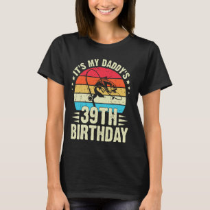 Gelukkig is het de 39e verjaardag van mijn papa Vi T-shirt