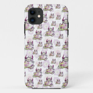 Gelukkig joggen magisch monster wezen iPhone 11 hoesje