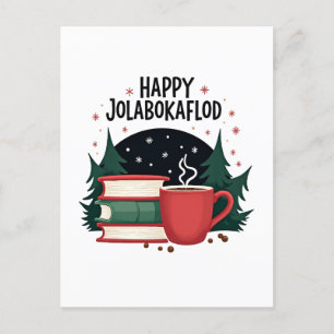 Gelukkig Jolabokaflod Gezinsfeest Cadeau Feestdagenkaart
