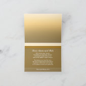 gelukkig jubileum gouden wenskaart kaart (Binnen)