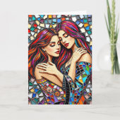 Gelukkig Jubileum | lesbisch paar Kaart (Voorkant)