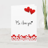 *** GELUKKIG JUBILEUM *** LIEFDE KAART (Voorkant)