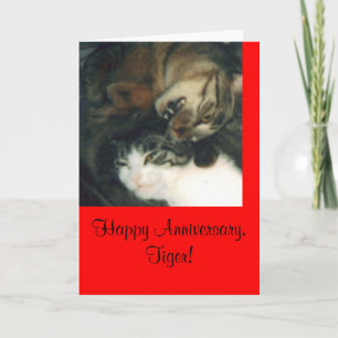 Gelukkig Jubileum, Tijger! Kaart