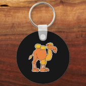 gelukkig kameel sleutelhanger (Voorkant)