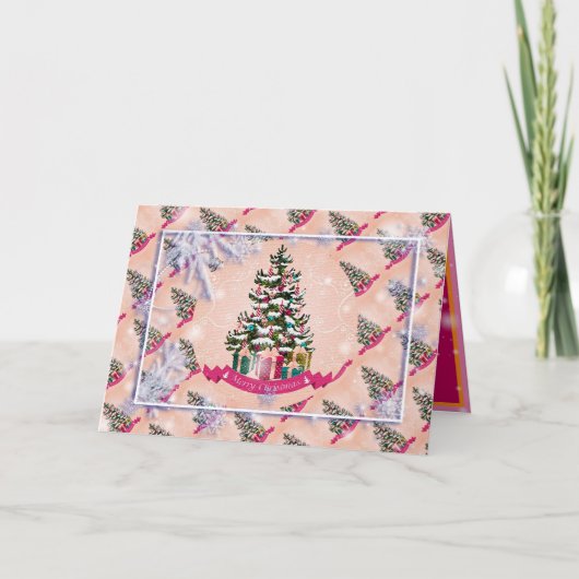 Gelukkig kerstfeest Beste Populaire cadeautjes Kaart (Voorkant)