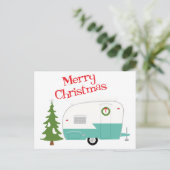 Gelukkig kerstfeest briefkaart (Staand voorkant)