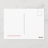 Gelukkig kerstfeest briefkaart (Achterkant)