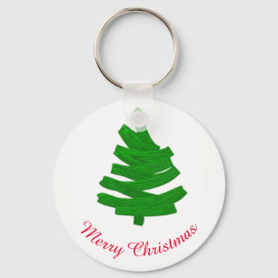 Gelukkig kerstfeest. Greeting. Sleutelhanger