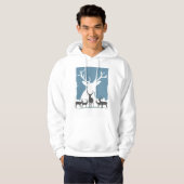 Gelukkig kerstfeest hoodie (Voorkant volledig)