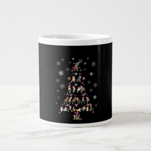 Gelukkig kerstfeest Kerstmis met een kattebakker Extra Grote Beker