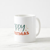 Gelukkig kerstfeest koffiemok (Voorkant rechts)