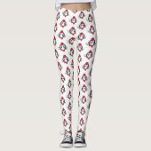 Gelukkig kerstfeest leggings (Voorkant)