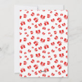 "Gelukkig Kerstfeest" Nederlands Kerstfeest Feestdagenkaart (Achterkant)