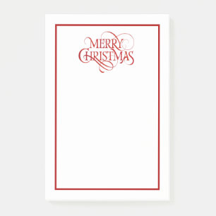 Gelukkig kerstfeest post-it® notes