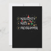 Gelukkig kerstfeest | Programma Naughty Nice (Voorkant)