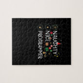 Gelukkig kerstfeest | Programma Naughty Nice Legpuzzel (Horizontaal)