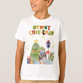 Gelukkig kerstfeest | Santa Claus Say Merry Kerstm T-shirt