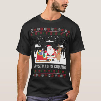 Gelukkig kerstfeest t-shirt