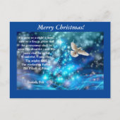 Gelukkig kerstfeest! Zijn naam wordt... Briefkaart (Voorkant)