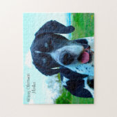 Gelukkig kerstmama. legpuzzel (Verticaal)