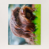 Gelukkig kerstmama. legpuzzel (Verticaal)