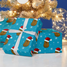 Gelukkig kerstmis aardappel