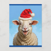 Gelukkig Kerstschaap - Update Briefkaart (Voorkant)