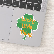 Gelukkig Klein Ding 4-Bladige Klaver St. Patrick's
