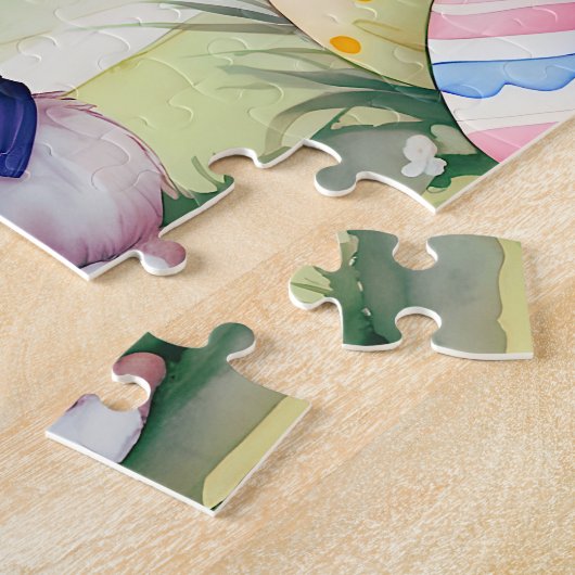 Gelukkig klein konijn 1, Pasen Legpuzzel (Zijkant)